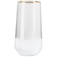 Longdrinkpohár Goldline - fehér, Modern, Üveg (6,5/15cm) - Premium Living
