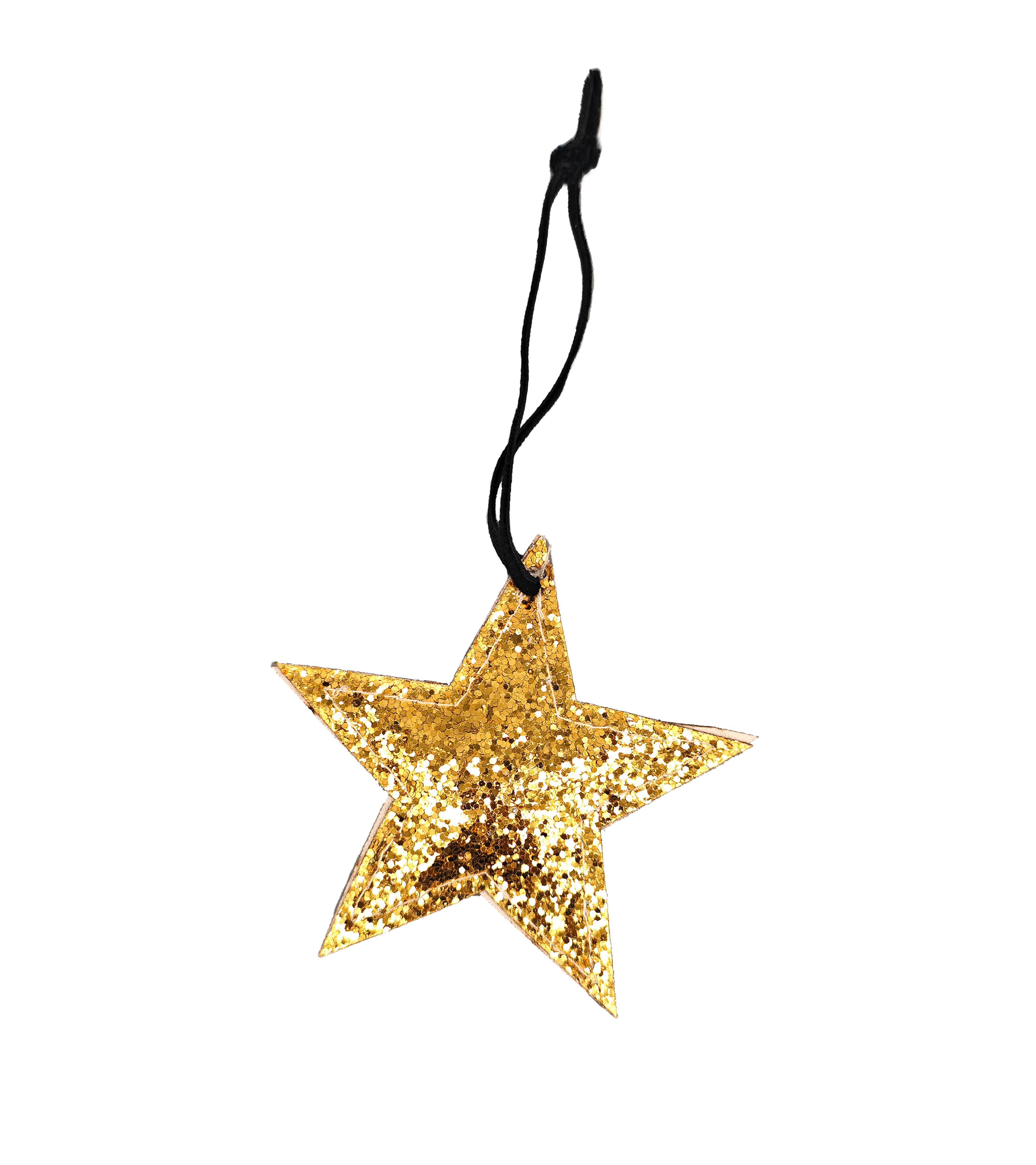 Dekohänger Happy Goldfarben - Goldfarben, KONVENTIONELL, Textil (9/9cm) - Mömax