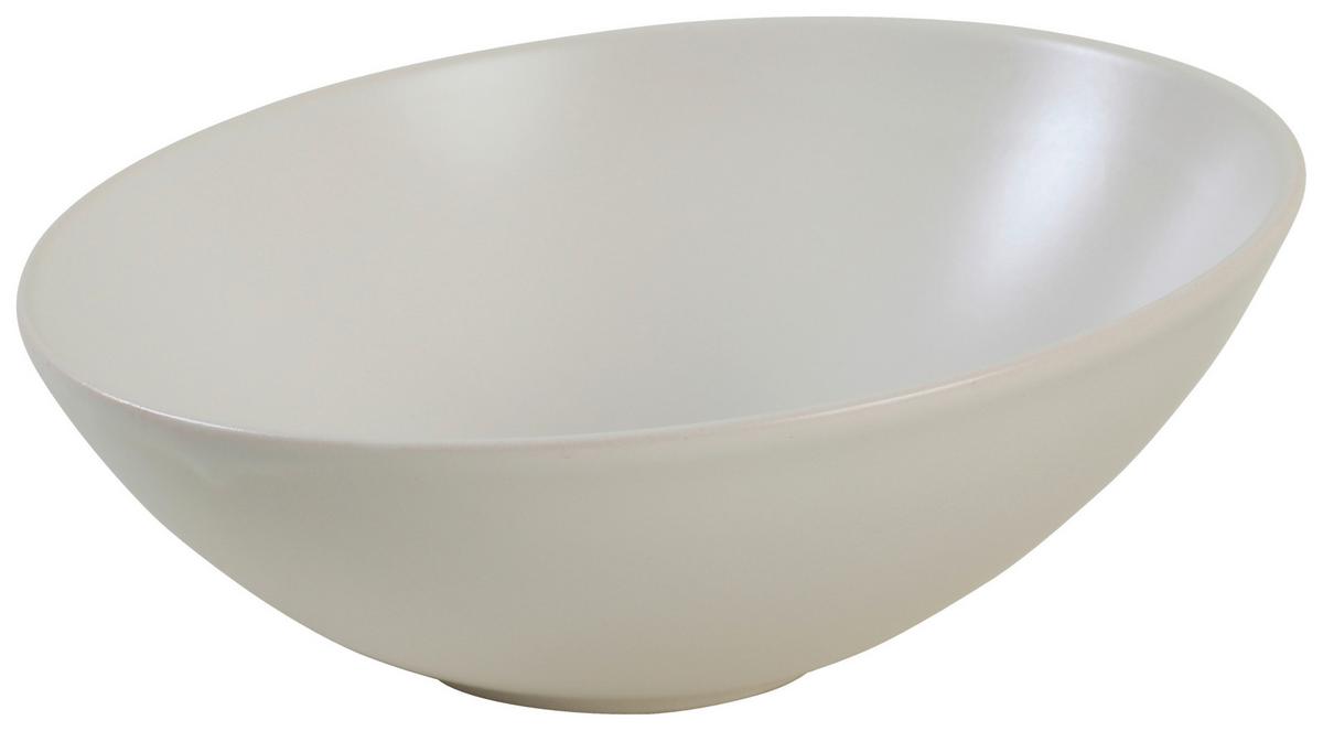 Salátástál Melly - fehér, Modern, kerámia (23,1/9,5cm) - Premium Living