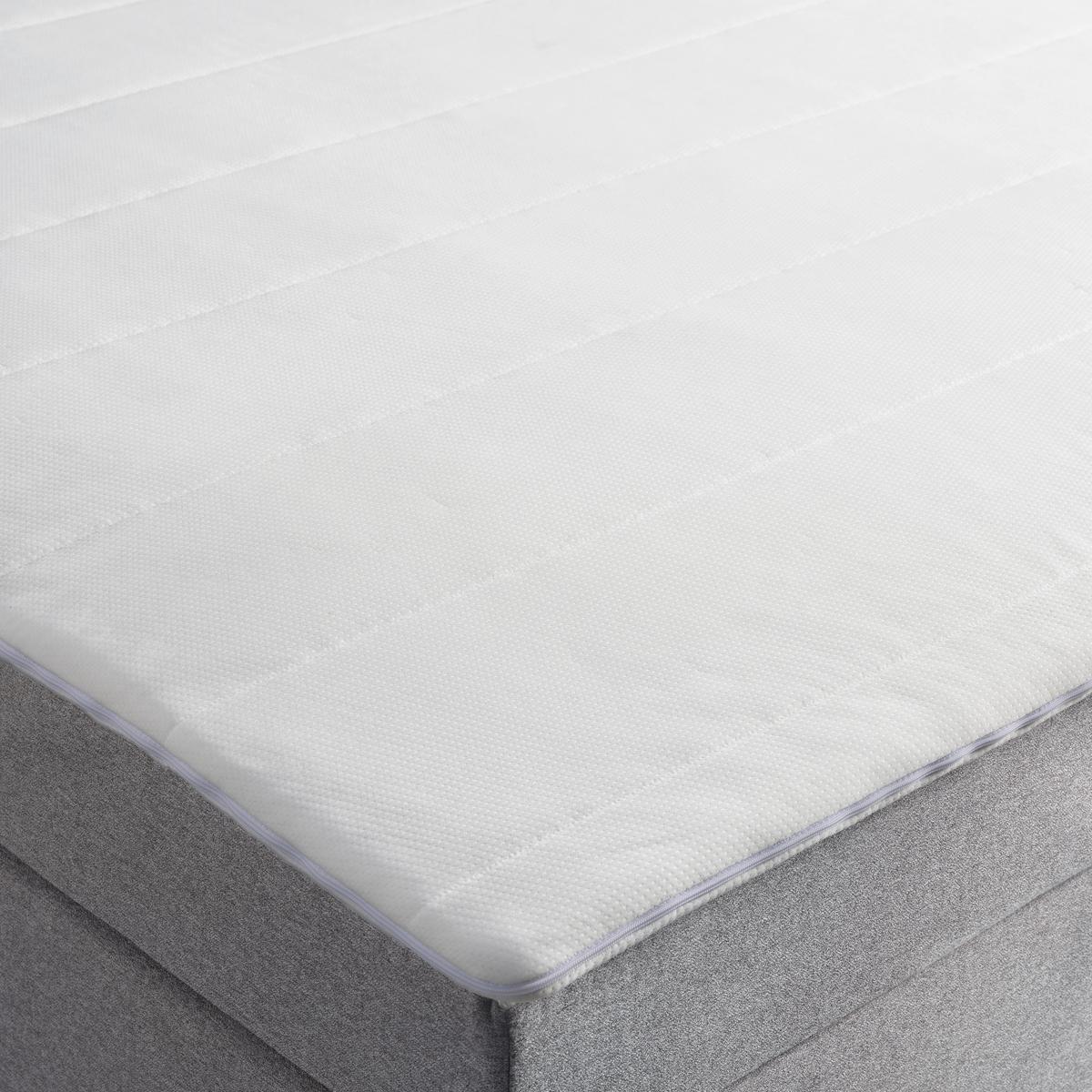 Boxspringbett Palermo in Grau ca. 180x200cm - Chromfarben/Grau, KONVENTIONELL, Kunststoff/Textil (180/200cm) - Based