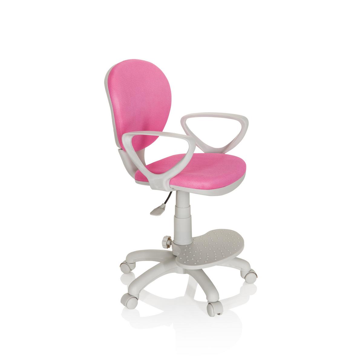 Otroški Vrtljivi Stol Colour, Roza, Siva - pink/siva, Basics, umetna masa (53/83-95/51cm) - MID.YOU