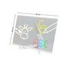LED-DEKORATIONSLAMPA MALON - vit/transparent, Modern, plast (30/20/18,4cm) - Mömax