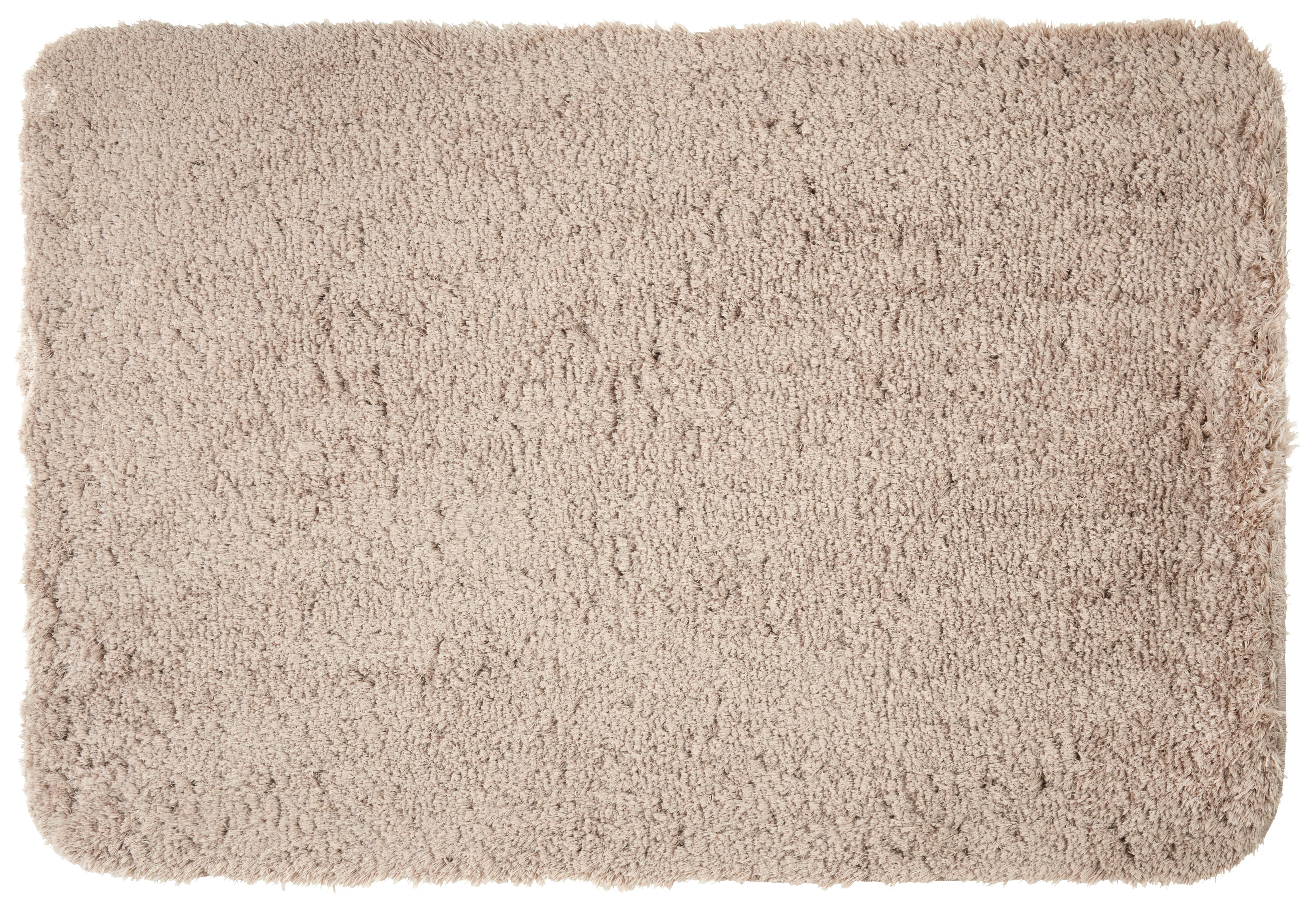 Badematte Chris Taupe ca. 60x90cm - Taupe, Textil (60/90cm) - Premium Living