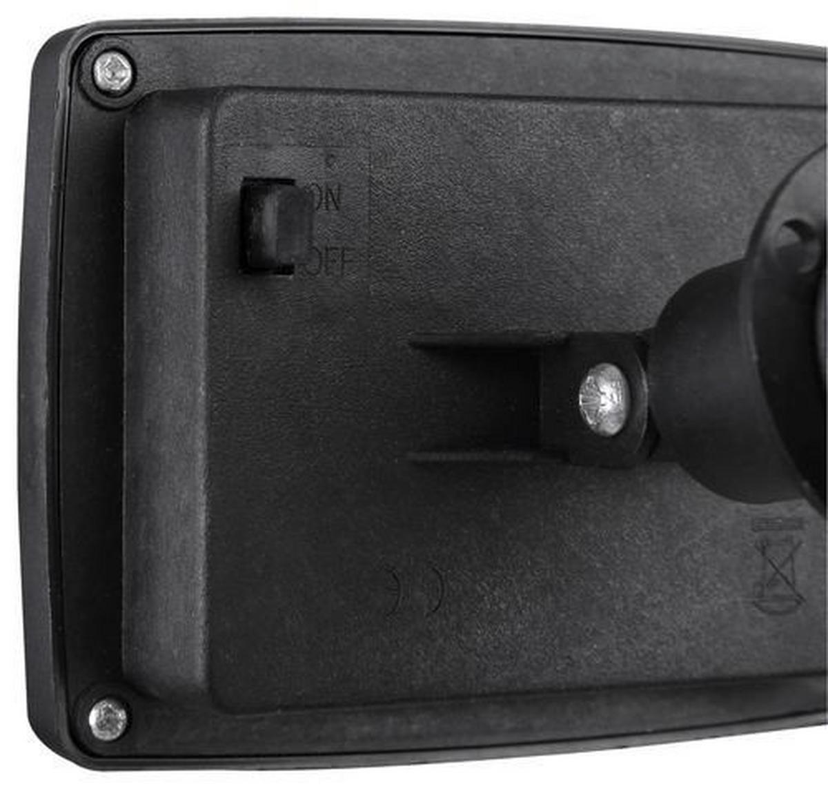 SOLARLEUCHTE LICHTERKETTE SCHWARZ, WEISS - Weiss/Schwarz, Basics, Kunststoff (480/8,2/11,2cm) - Globo