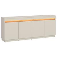 Tv-element Samu, Kašmir, Barva Hrasta - kašmir/barve hrasta, Moderno, umetna masa/leseni material (180,2/74/40cm)