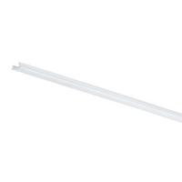 Schienensystem-Abdeckschiene Safety Cover Strip Transparent - Transparent, Basics, Kunststoff (68/1cm) - Paulmann
