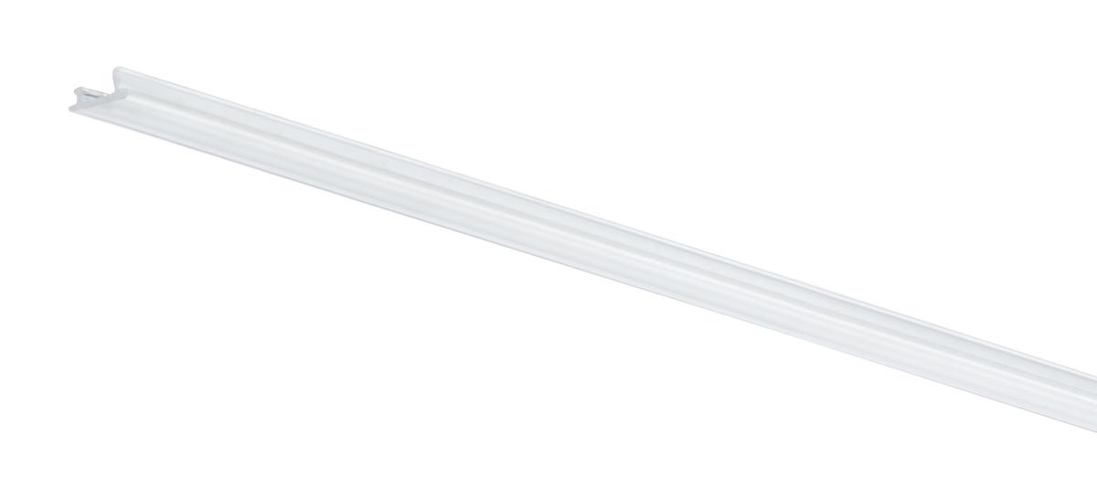 Schienensystem-Abdeckschiene Safety Cover Strip Transparent - Transparent, Basics, Kunststoff (68/1cm) - Paulmann