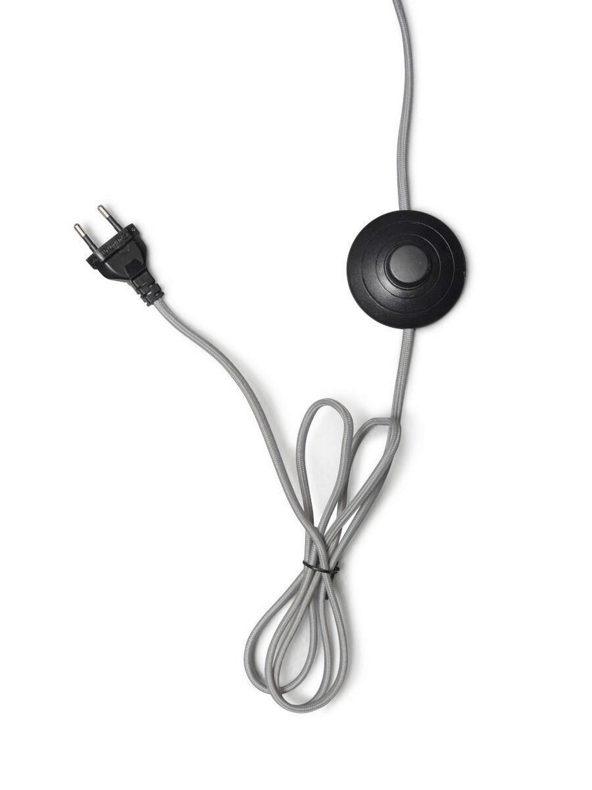 Stoječa Svetilka Anna, Svetlo Siva, Bambus - naravne barve/svetlo siva, Trend, tekstil/les (60/160cm) - Good & Mojo