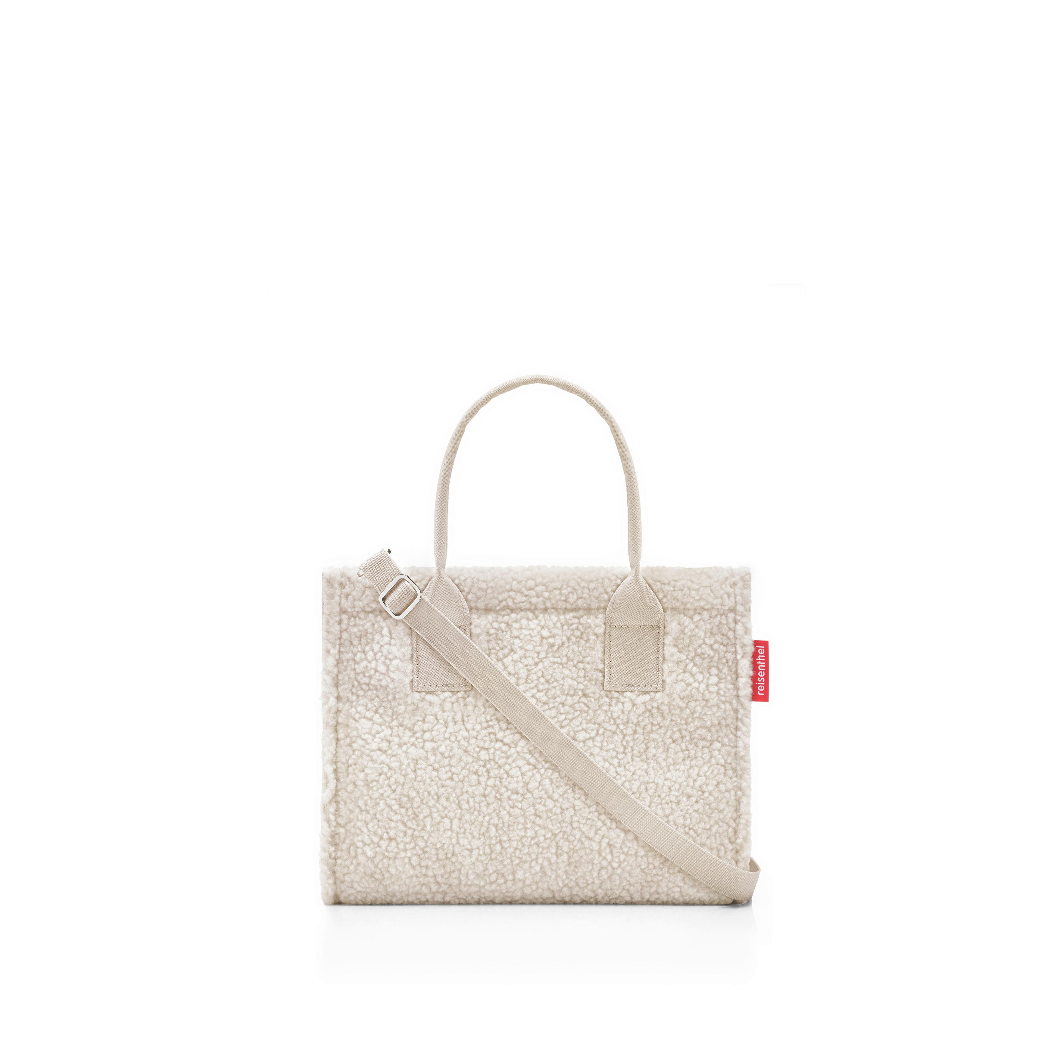 TORBA NA ZAKUPY DAILY SHOPPER XS TEDDY SAND - kremowy, Basics, tkanina (27/21/14cm) - Reisenthel