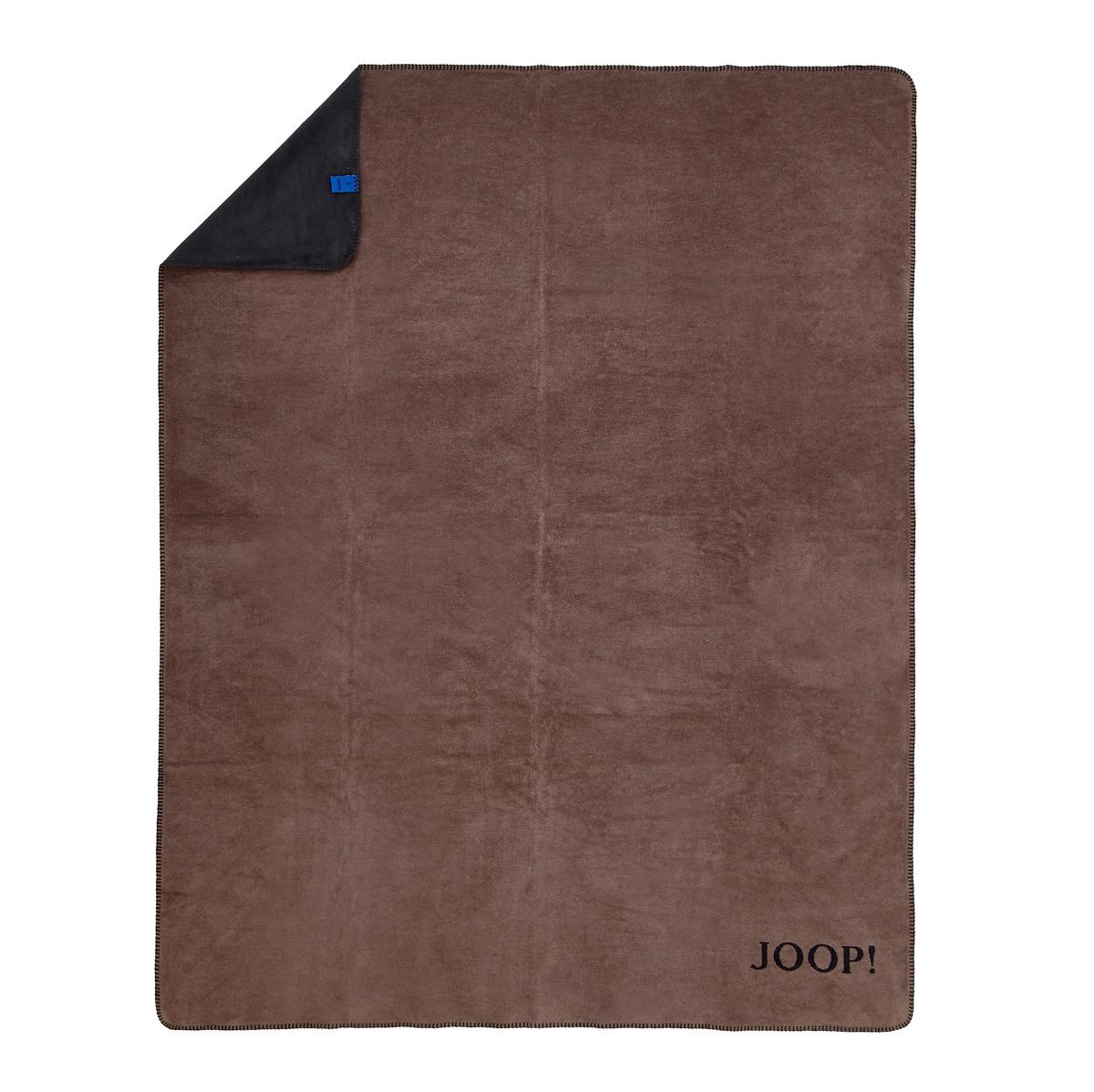 KOC DOMOWY JOOP! UNI- DOUBLEFACE - antracytowy/taupe, Basics, tkanina (150/200cm) - Joop!