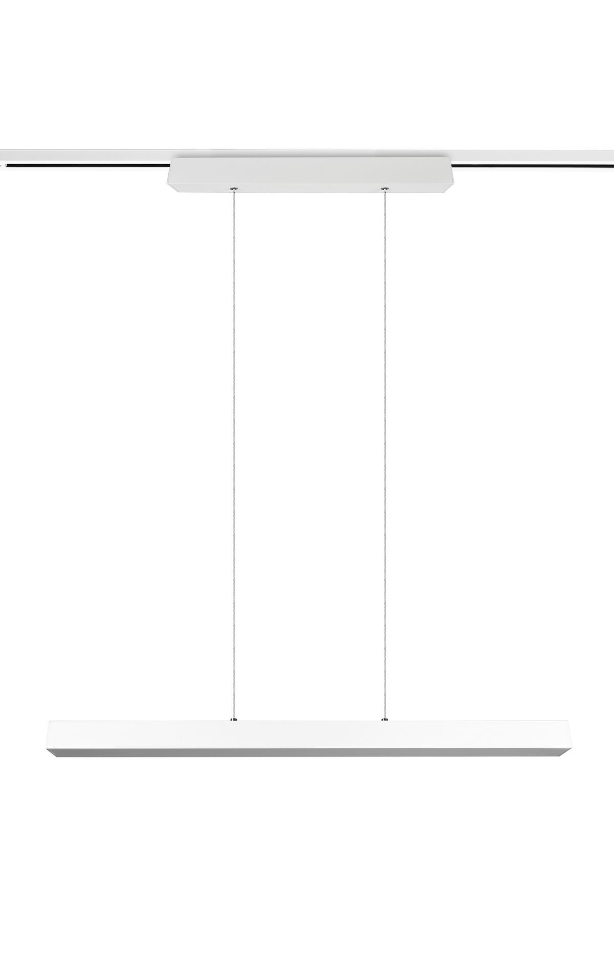 Schienensystem Duoline PL Paros max. 29 Watt - Weiß, Basics, Metall (90/180/5cm) - Trio Leuchten