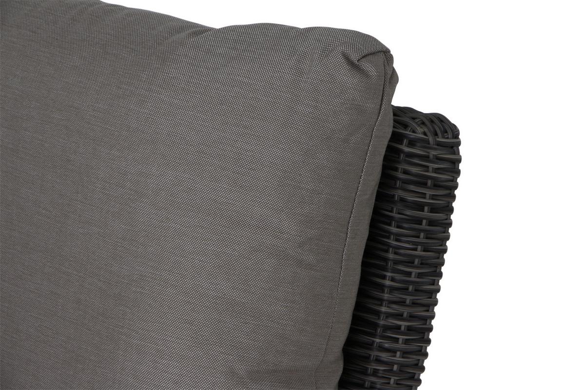 Loungegarnitur Corido 4-tlg. Grau - Grau, Basics, Keramik/Kunststoff (219/88/219cm) - Siena Garden