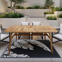 Gartentisch Nicola Teakfarben Akazie ausziehbar - Teakfarben, MODERN, Holz (160-200/100/76cm) - Bessagi Garden