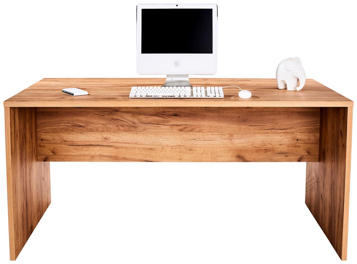 Íróasztal Profi - tölgyfa színű, Modern, faalapú anyag (160/76/80cm) - Ondega