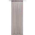Zavesa Z Zankami Elsa - sivo rjava, Romantika, tekstil (140/245cm) - Mömax modern living Zavesa Z Zankami Elsa - sivo rjava, Romantika, tekstil (140/245cm) - Mömax modern living