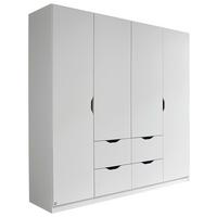 Kombischrank Freising ca. 181x197x54 cm Weiß - Weiß, MODERN, Holzwerkstoff (181/197/54cm) - Rauch Möbel