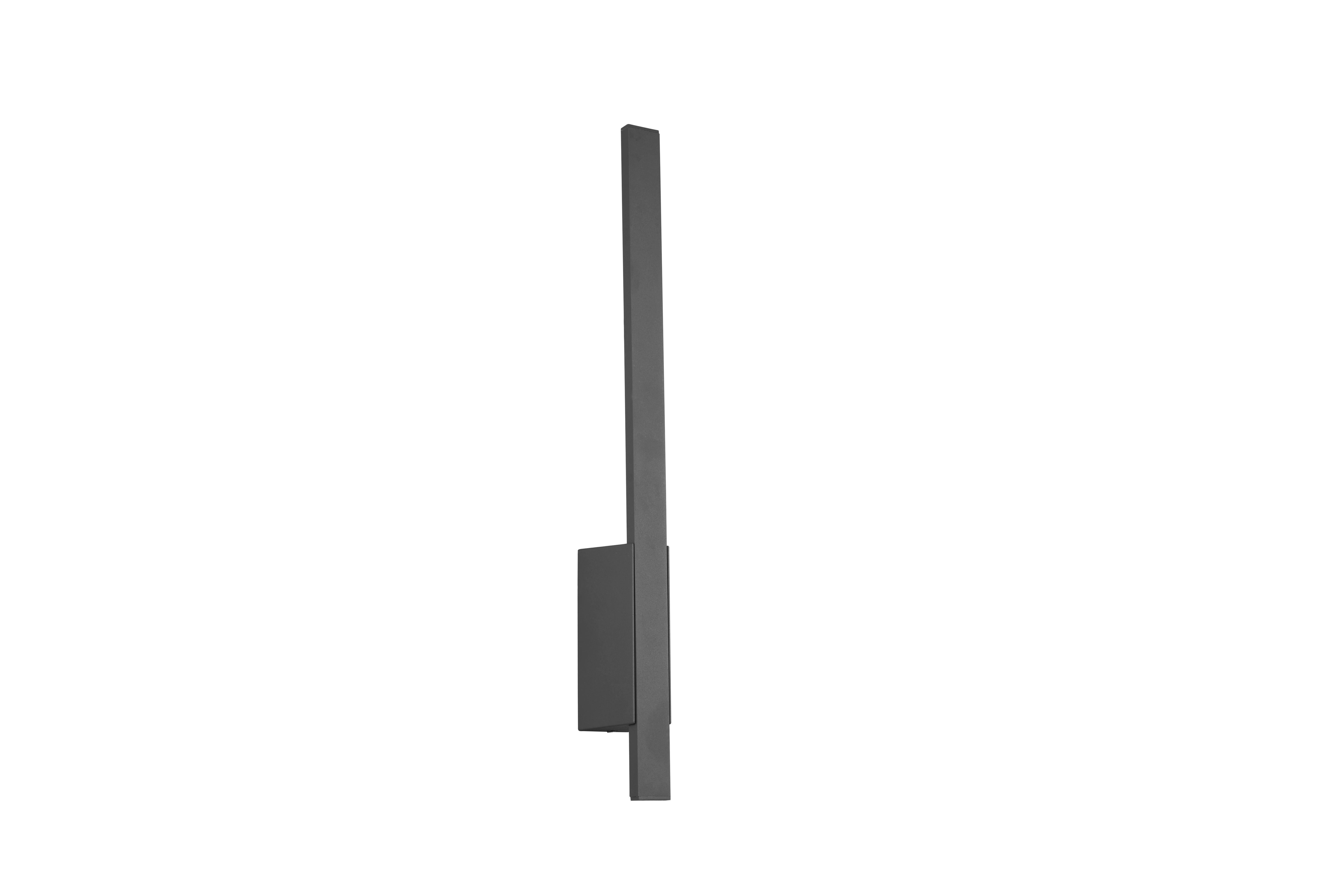 Außenwandleuchte Tawa Anthrazit max. 7,5 Watt - Anthrazit, Design, Metall (50/5/6,5cm) - Trio Leuchten