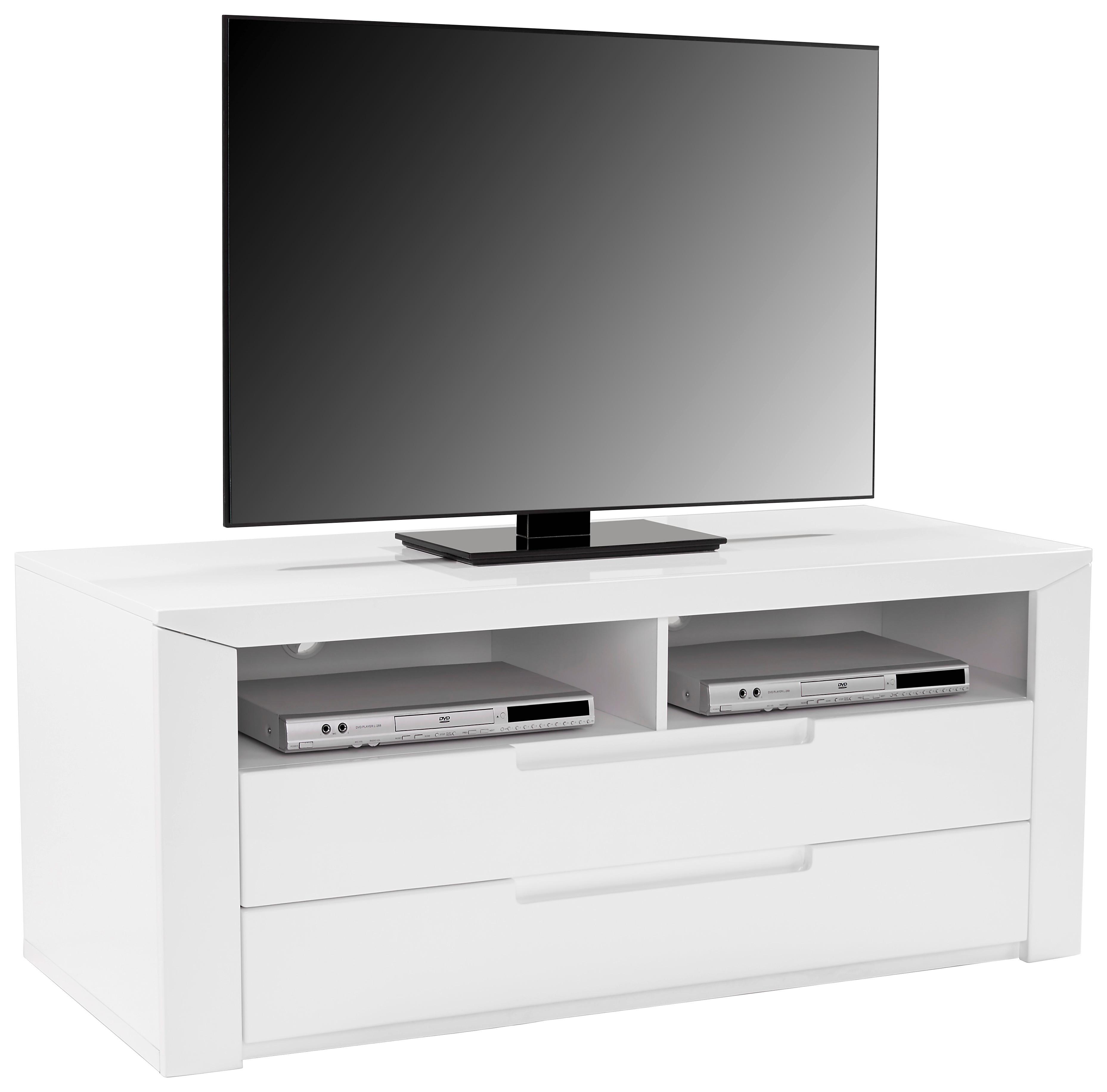 Tv Element Bree - bijela/siva, Modern, drvni materijal/plastika (139,8/55,5/49,2cm) - Modern Living