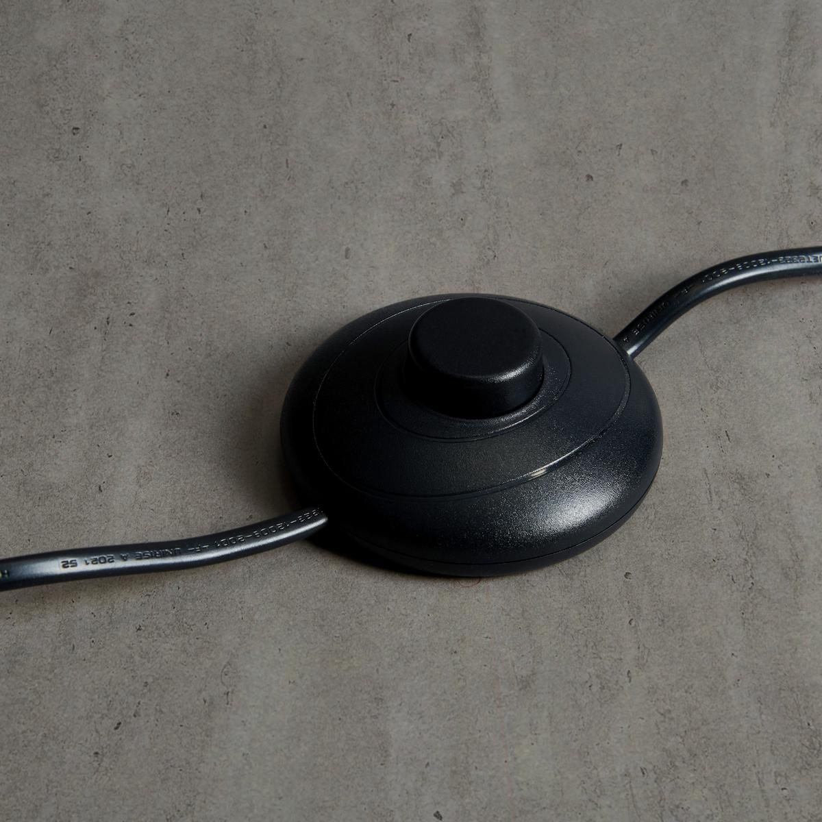 Lampadar LED Carsten - negru, Modern, plastic/metal (59,4/30/176,7cm) - Visiona