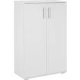 Schuhschrank in Weiß - Weiß, MODERN, Holzwerkstoff/Kunststoff (70/106/34cm) - MÖMAX modern living