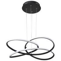 LED-Hängeleuchte Panda max. 30 Watt - Weiss/Opal, Basics, Kunststoff/Metall (75/120cm) - Globo