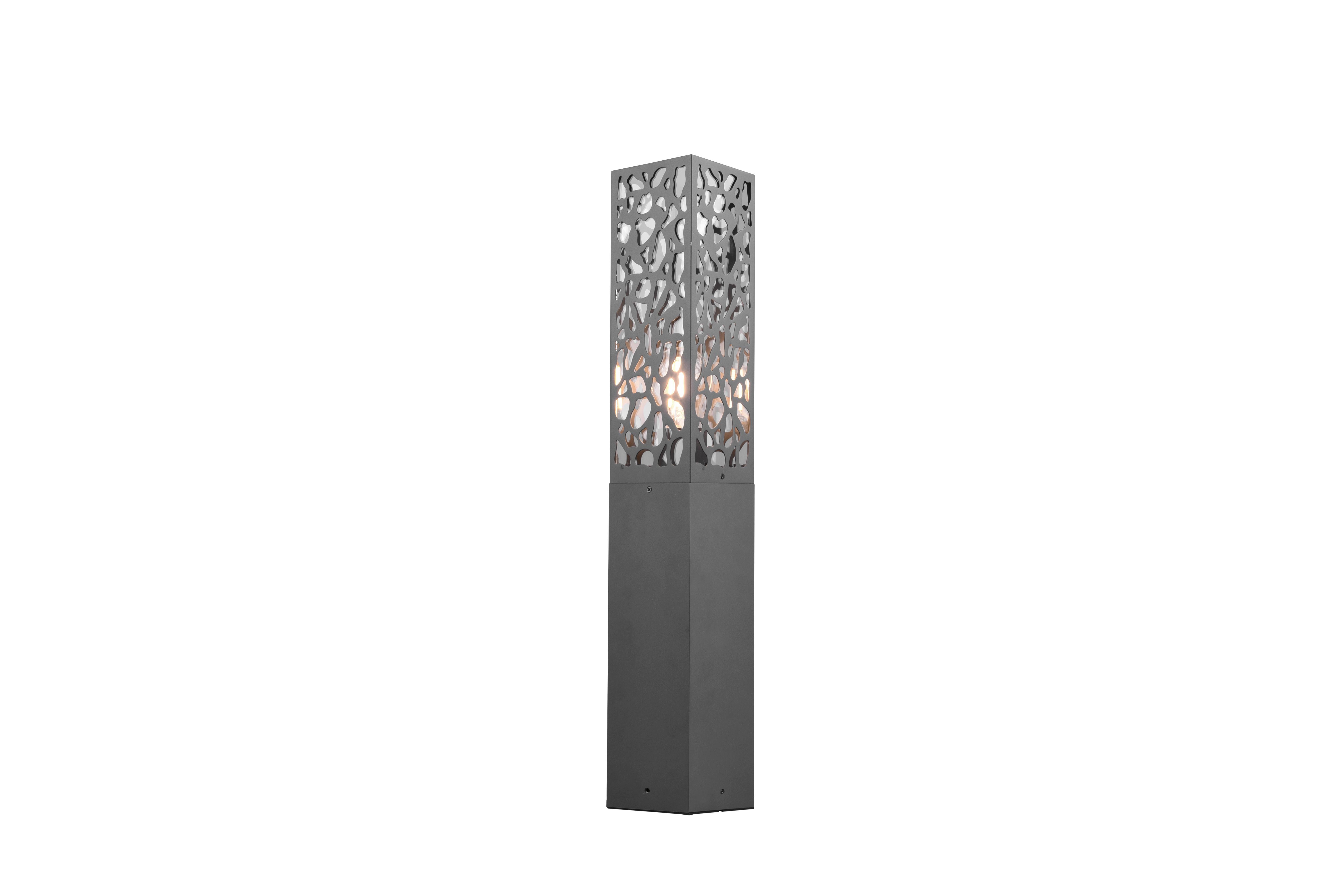 Wegleuchte Cooper in Anthrazit max. 40 Watt - Anthrazit, LIFESTYLE, Metall (10/60/10cm) - Trio Leuchten