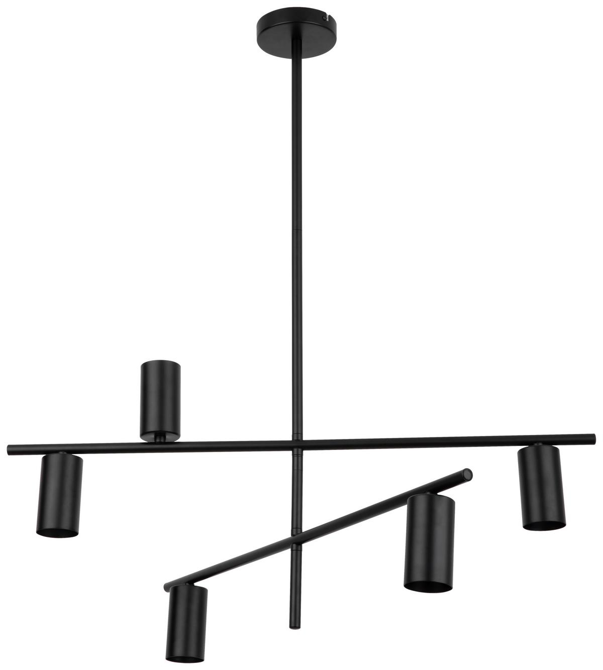 LAMPA WISZĄCA KONNY - czarny, Design, metal (80/80/86cm) - Collett's Monde