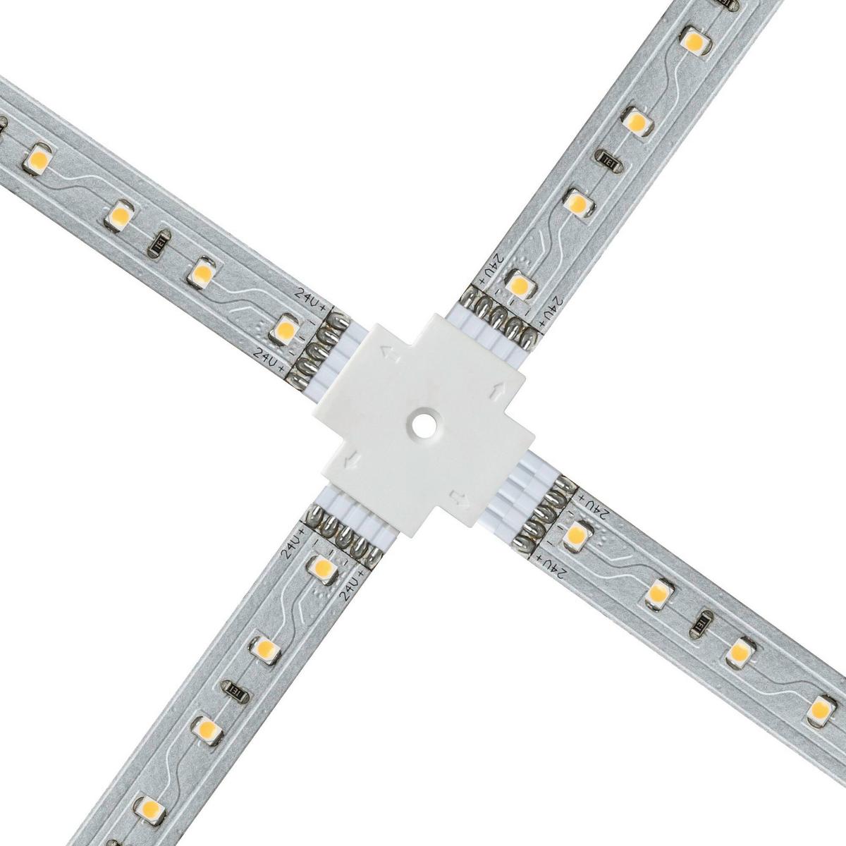 LED-Strip MaxLED X-Connector max. 144 Watt - Weiß, Basics, Kunststoff (3,2/0,6cm) - Paulmann