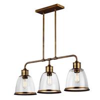 Luster Hobson Fe-Hobson-3p-Ab - boje mjeda, Basics, staklo/metal (58/24/91cm) - Elstead Lighting