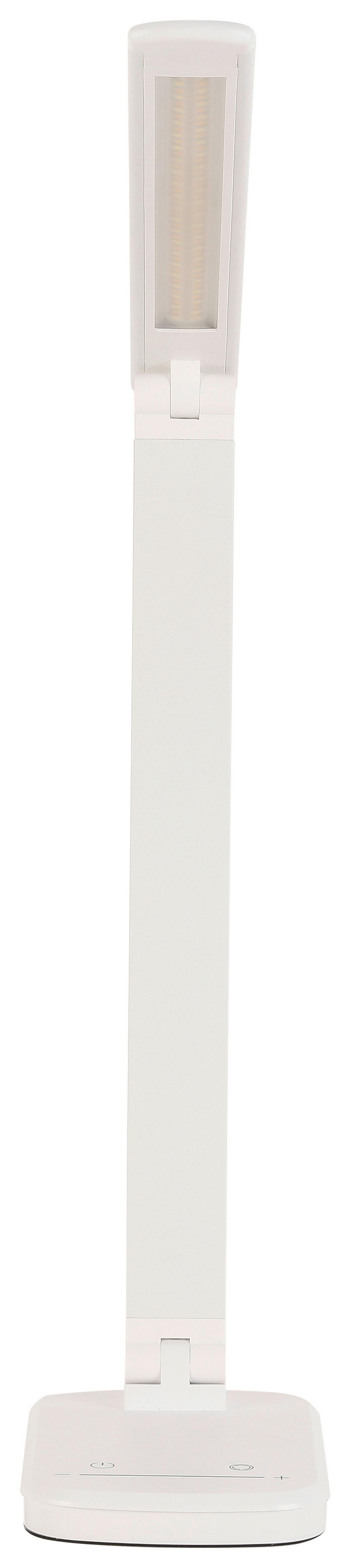 Namizna Led-svetilka Tomi - bela, Moderno, kovina/umetna masa (38,5/10,2/35,9cm) - Mömax