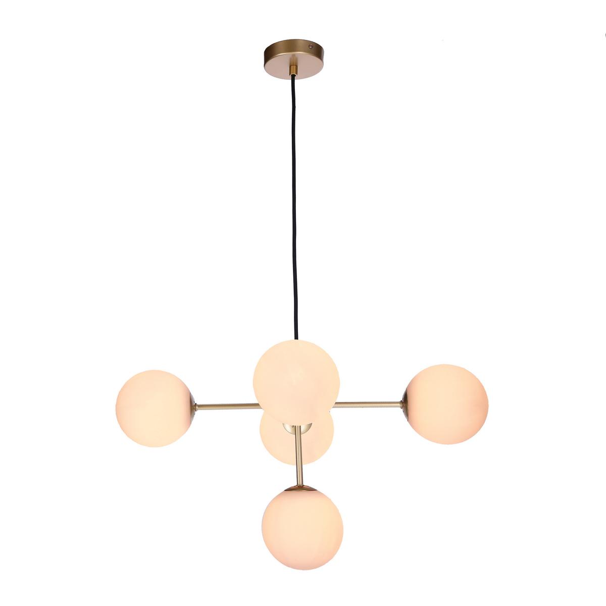 Svjetiljka Viseća 35-73778 - boje mjeda, Konvencionalno, metal (40/57cm)