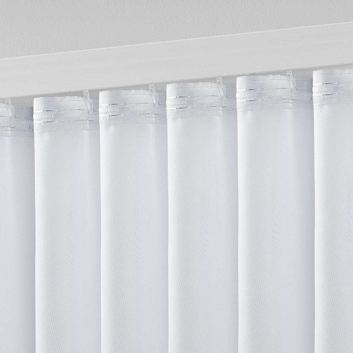 Zavjesa S Omčama Hanna 2 Kom. -Based- -Akt- - bijela, tekstil (140/245cm) - Best Price