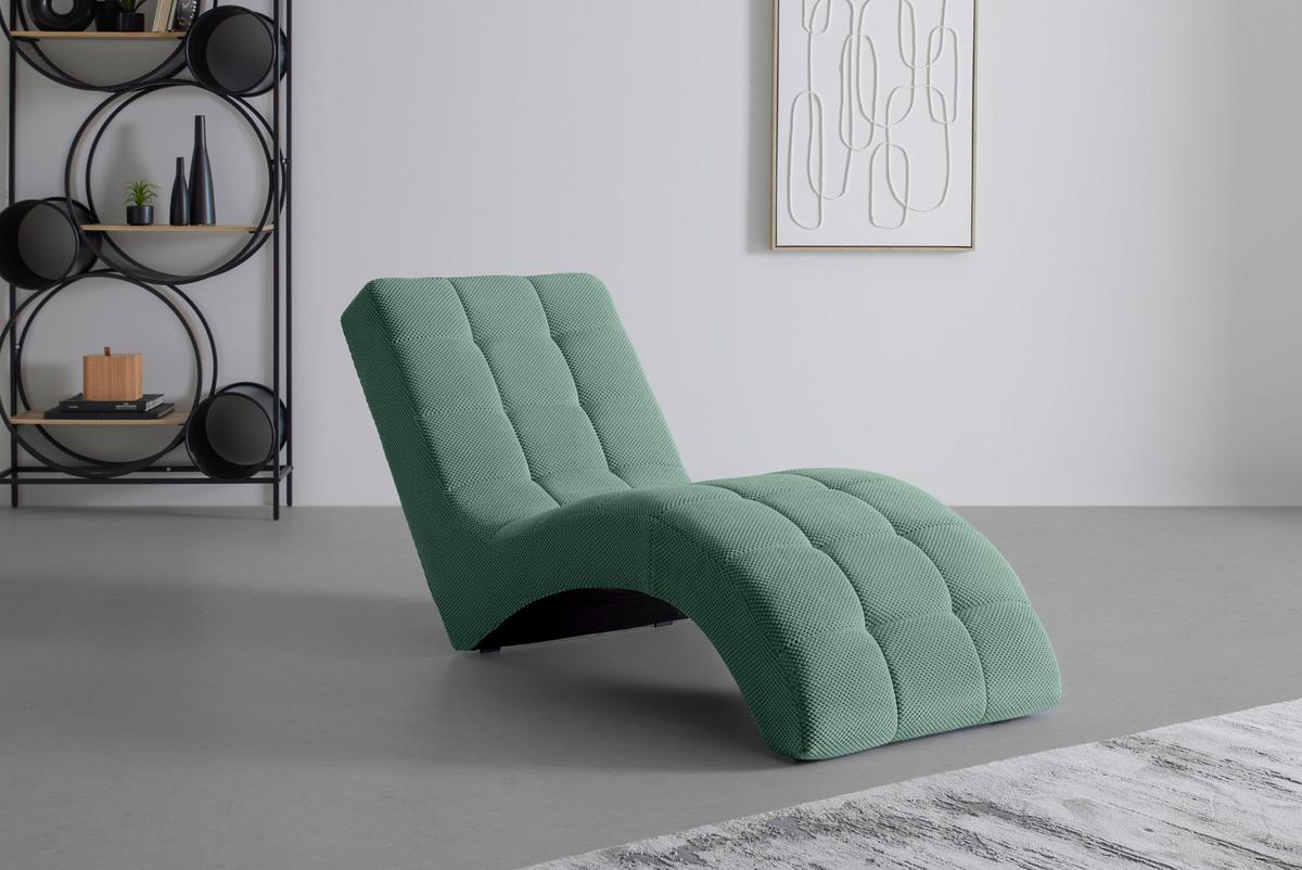 Fotoliu sezlong de relaxare LAGUNA - turcoaz, Modern, textil (68/80/167cm) - Mömax