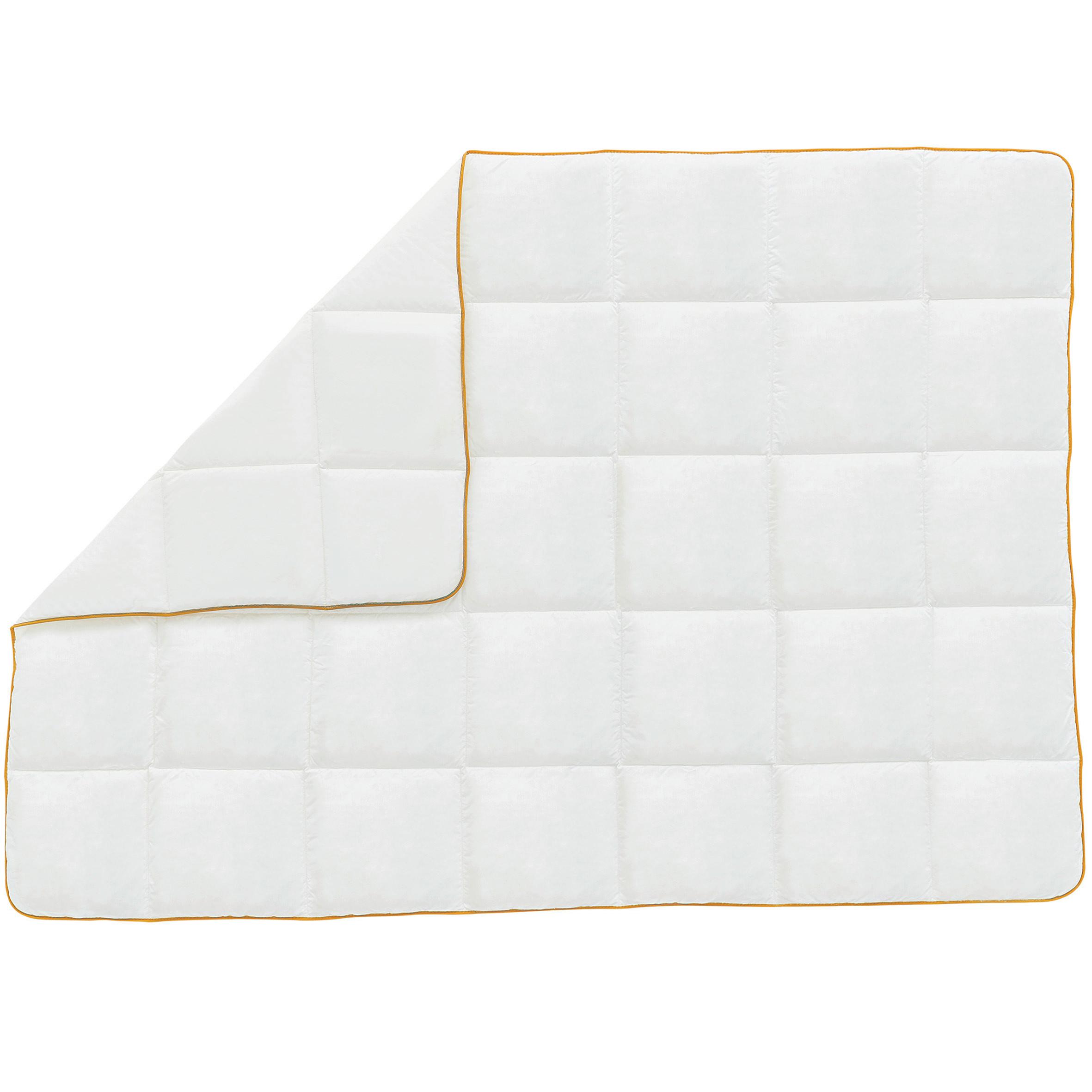 Bettdecke Dacron Climarelle ca. 200x200x4 cm Weiß - Weiß, Basics, Textil (200/200/4cm) - Yatas