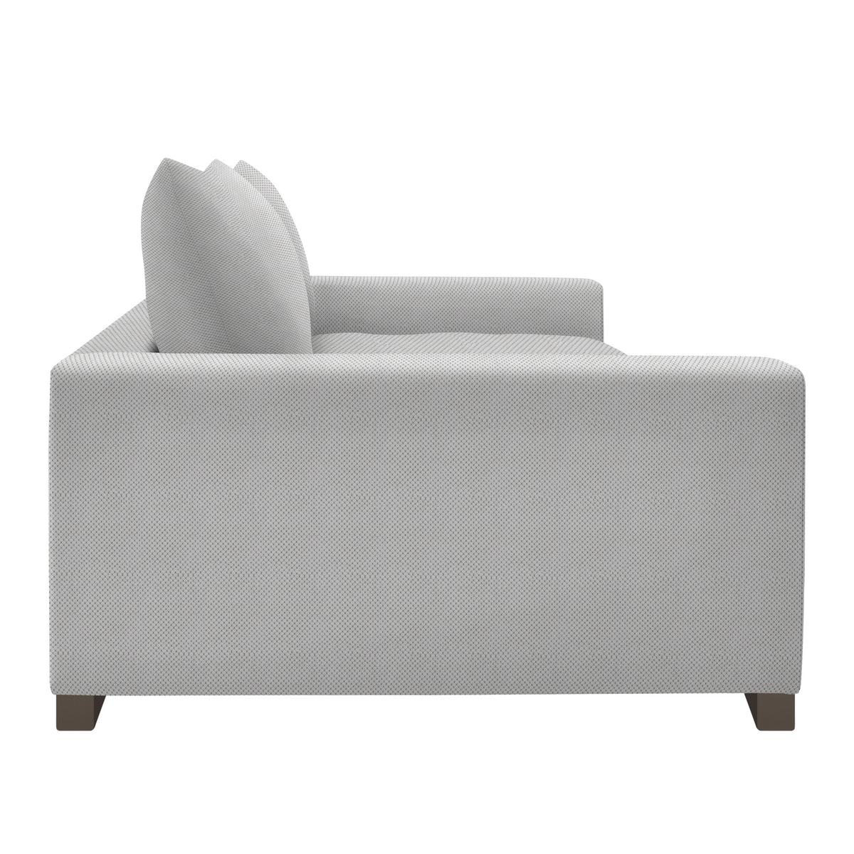 Megasofa Pedro Greige - Greige, MODERN, Holz/Holzwerkstoff (261/83/124cm) - Mömax