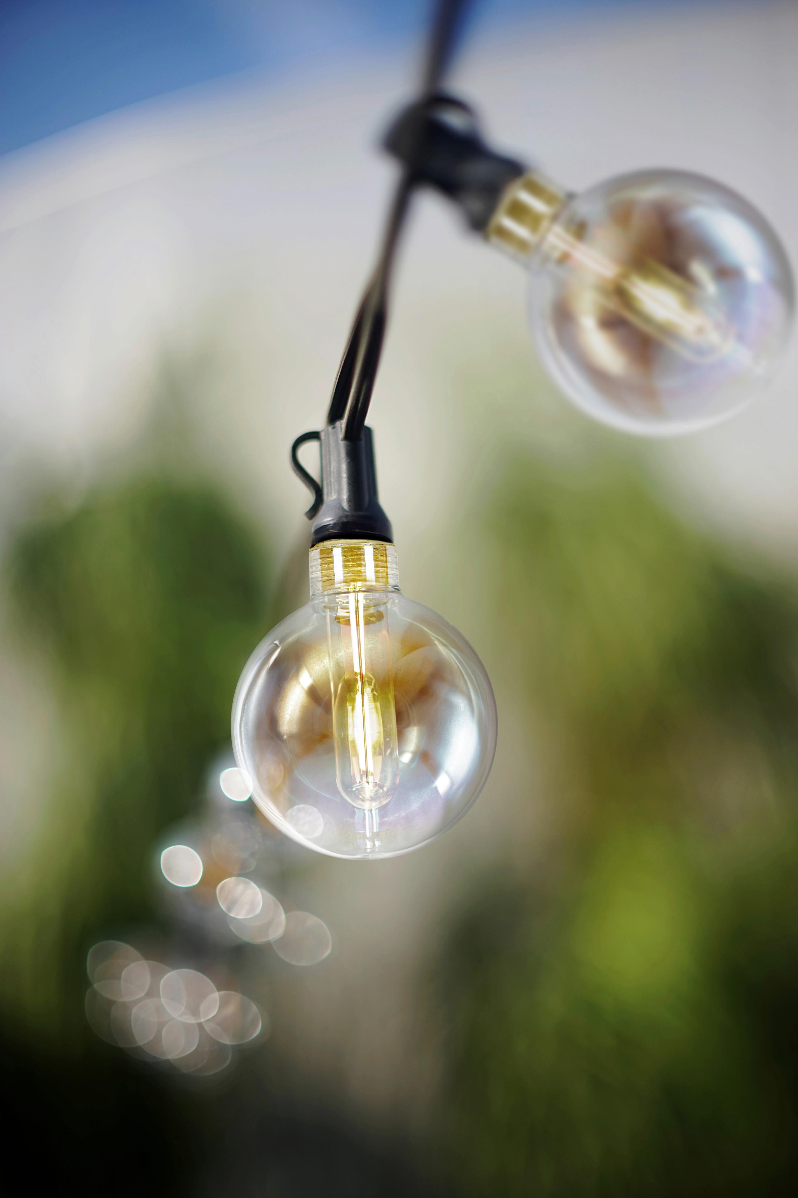 LED-LJUSKÄLLA DEKO - pärlemor, Romantik / Lanthus, metall/glas (9,5/13,8cm) - Mömax