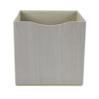 Faltbox Creme Ca. 33x33x32cm - Creme, Konventionell, Holzwerkstoff/Textil (33/33/32cm) - Mömax