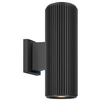 Außenwandleuchte Rando Schwarz max. 60 Watt - Schwarz, Trend, Metall (16/26/26cm) - MAYTONI