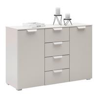 Kommode Briona Champagnerfarben - Champagner, KONVENTIONELL, Holzwerkstoff/Metall (120/80/42cm) - Premium Living