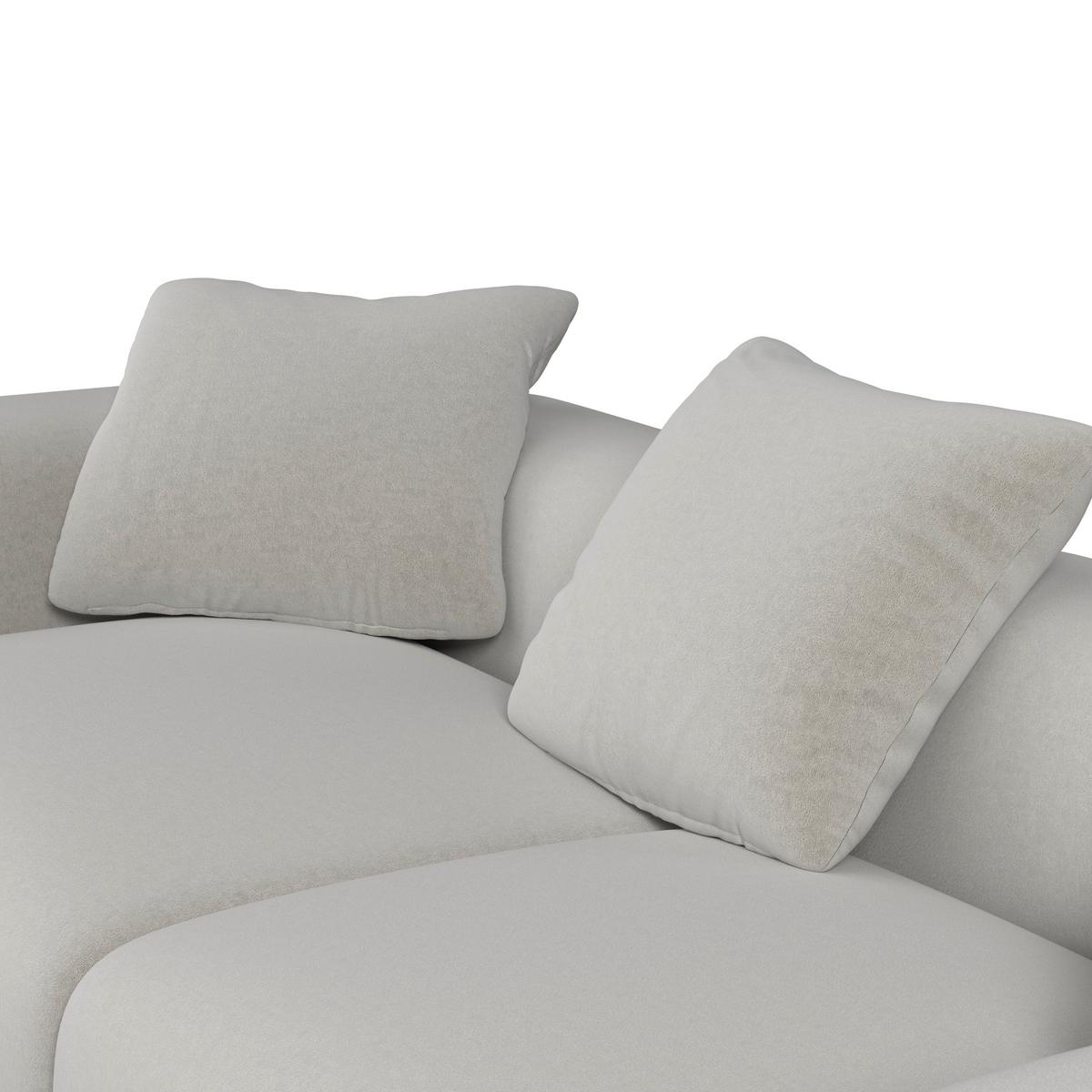 Sofa Talia - siva/smeđa, Moderno, drvo/tekstil (237/61/99cm) - Bessagi Home