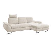 Kutna Garnitura Lago - crna/krem, Moderno (272/95/176cm) - Modern Living