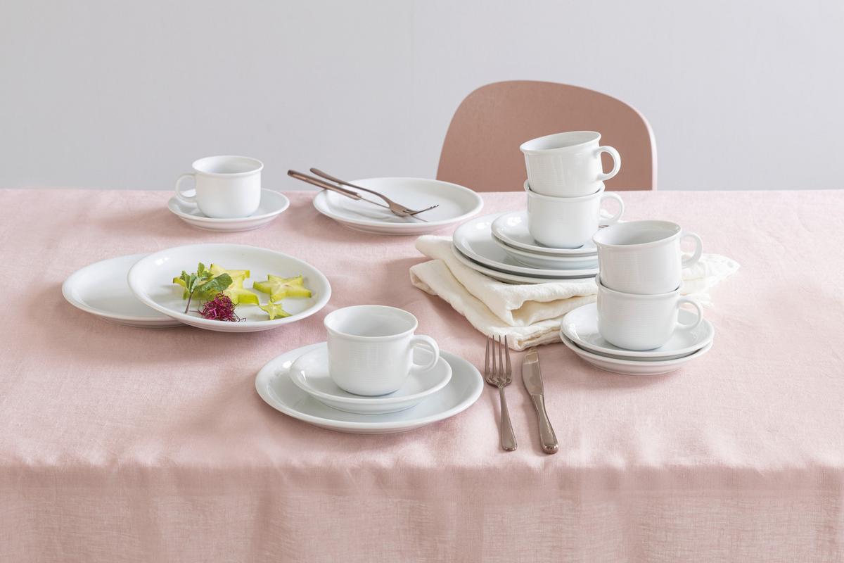 SERWIS KAWOWY TREND ROSENTHAL - biały, Basics, ceramika (31.6/28.2/31.6cm) - Thomas