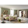 Nachtkommode Weiß/Eichefarben 2er Set - Eichefarben/Alufarben, KONVENTIONELL, Holzwerkstoff/Kunststoff (50/54/40cm) - Premium Living Nachtkommode Weiß/Eichefarben 2er Set - Eichefarben/Alufarben, KONVENTIONELL, Holzwerkstoff/Kunststoff (50/54/40cm) - Premium Living