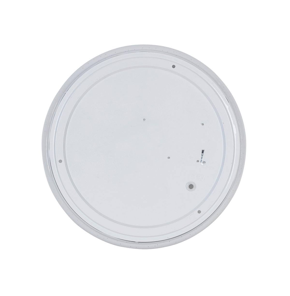 Stropna Led-svetilka Iskri - bela, Moderno, kovina/umetna masa (33/6,5cm) - Mömax