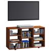 Tv Element Fetino, Oreh - črna/barve oreha, Moderno, umetna masa/leseni material (114/60/40cm) - MID.YOU