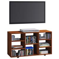 Tv Element Fetino, Oreh - črna/barve oreha, Moderno, umetna masa/leseni material (114/60/40cm) - MID.YOU