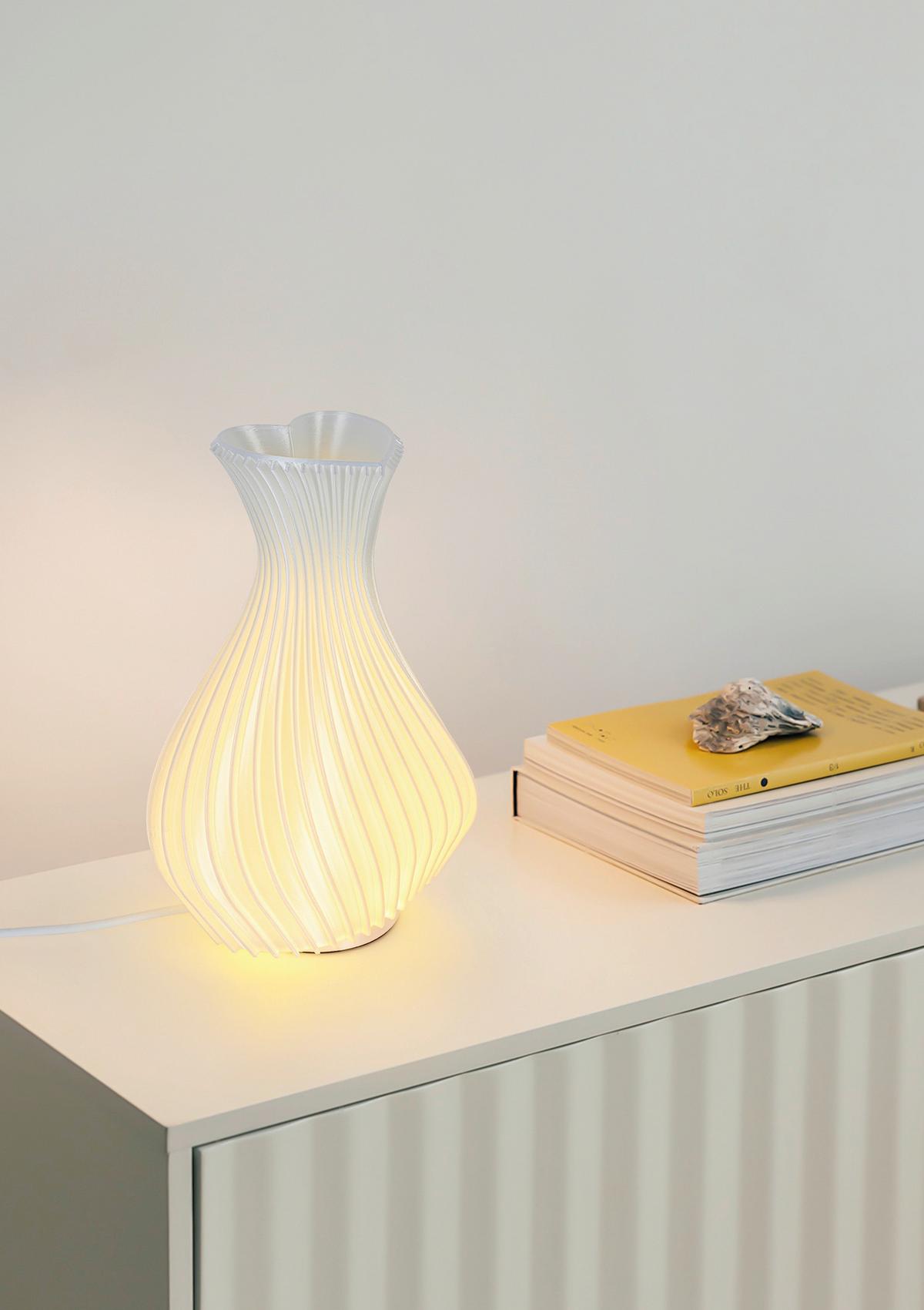 Namizna Led-svetilka Sophie - bela, Moderno, umetna masa (11,7cm) - Mömax