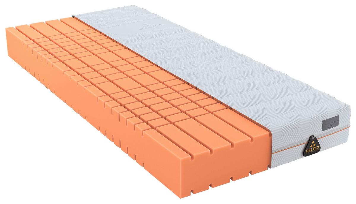 Matratze Primus Pure 250 H2 ca. 80x200cm - Weiß, Textil (80/200cm) - Schlaraffia