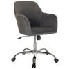 Vrtljivi Stol Solao 300, Temno Siva - srebrne barve/temno siva, Basics, kovina/umetna masa (68/85-94/68cm) - MID.YOU
