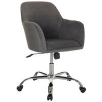 Vrtljivi Stol Solao 300, Temno Siva - srebrne barve/temno siva, Basics, kovina/umetna masa (68/85-94/68cm) - MID.YOU